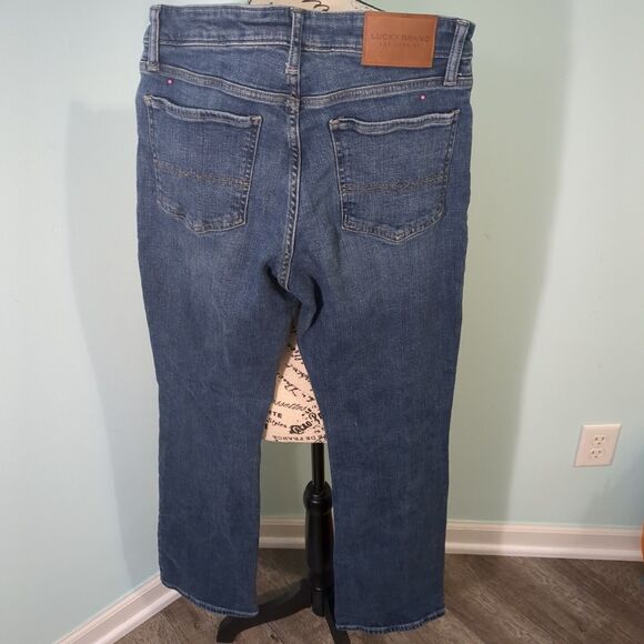 Lucky Brand Size 8/29 Regular Sweet Boot Blue Denim Jeans Stretch - Picture 2 of 6
